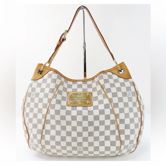 LOUIS VUITTON Galliera PM Damier Azur Tote Shoulder Bag - Picture 2 of 5